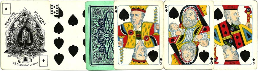 Deakin's Political Playing Cards, c.1886