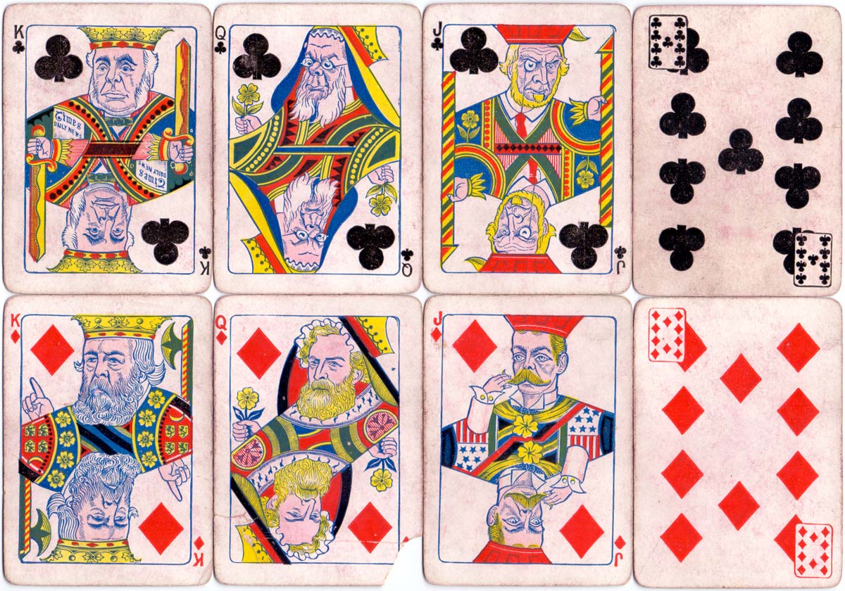 Deakin’s Political Playing Cards 3rd edition, c.1888 Deakin’s Political Playing Cards 3rd edition, c.1888